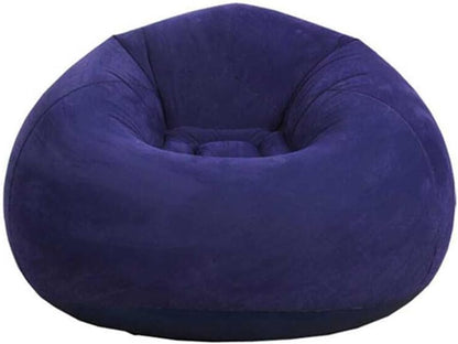 Inflatable Sofa with Air Pump, Inflatable Lounge Chair, Air Couch Footrest, Lazy Necessity Furniture, Gaming Reading