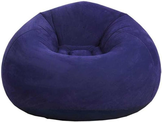 Inflatable Sofa with Air Pump, Inflatable Lounge Chair, Air Couch Footrest, Lazy Necessity Furniture, Gaming Reading