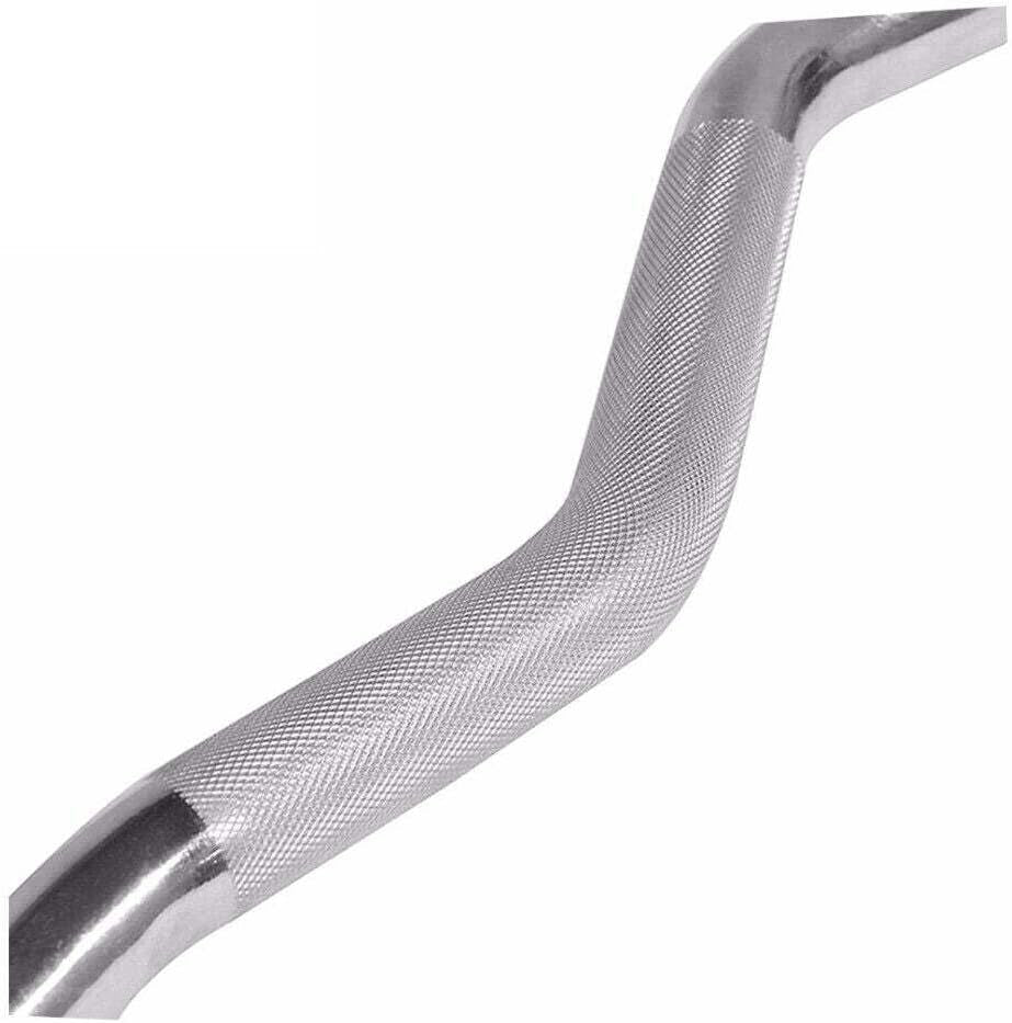 120/150CM Curl Barbell Bar Bench Press Home Gym Exercise Ez Fitness 25Mm Weights