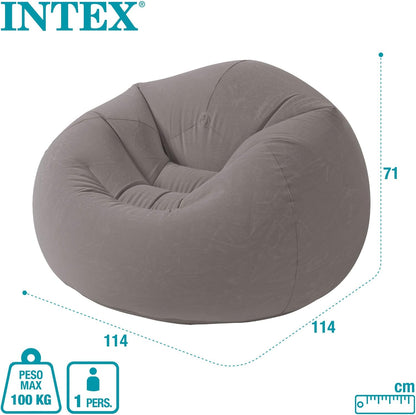 68579NP - Beanless Bag Chair, Size 1.14Mx1.14Mx71Cm