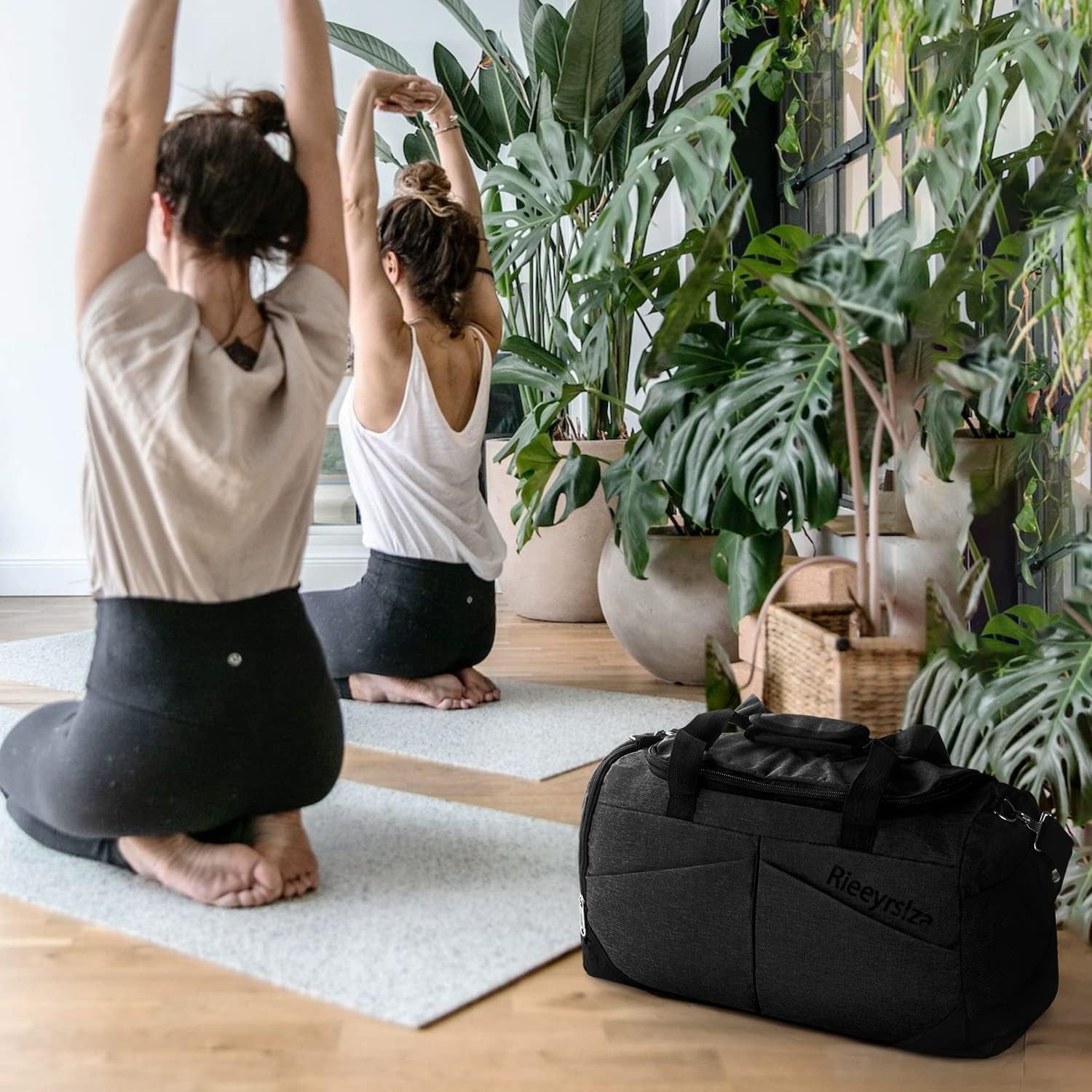 Sport Duffle Bag Sports Gym Bag with Shoes Compartment