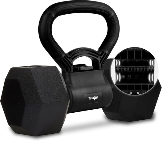 Kettlebells Grip, Dumbbell Grip Handle, Convert Dumbbells into Kettlebell for Home Gym, Kettlebell for Weights Plate