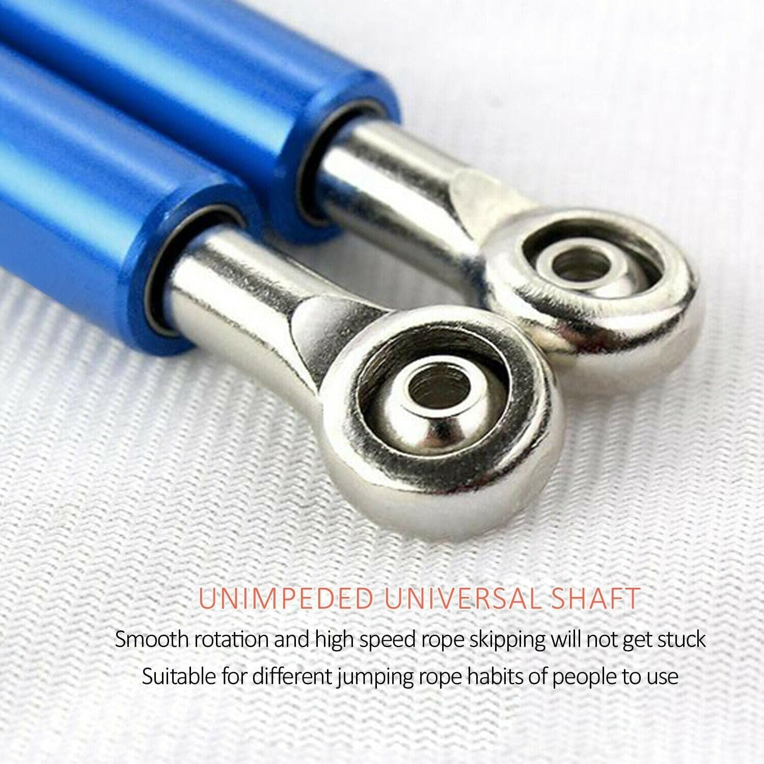 3M Adjustable Steel Jump Rope with Dual Bearings for Gym Boxing Blue