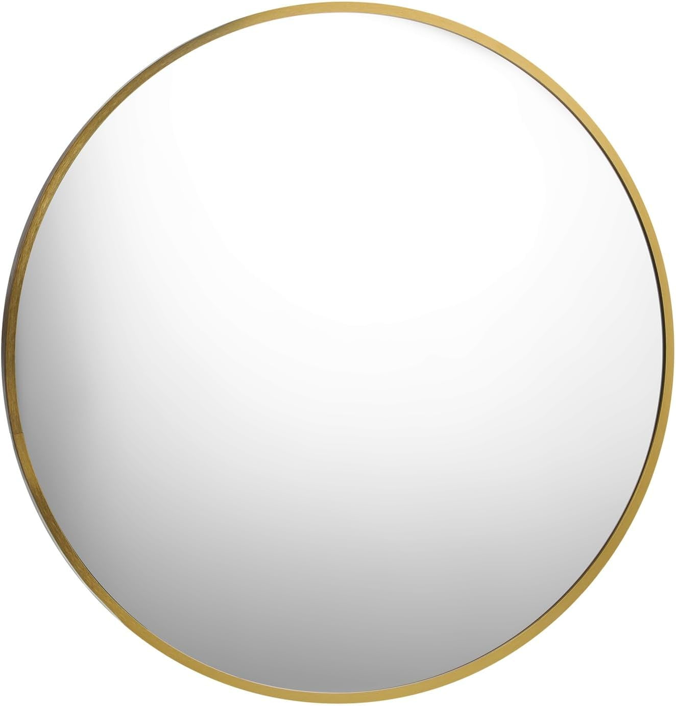 Wall Mirror 80Cm round Makeup Mirror Home Furniture Gold