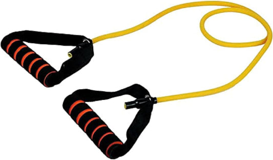 Heavy Resistance Band for Workout Set Exercise & Stretching Pull up Bands for Home Exercise Bands for Gym Men & Women, Loop Bands Toning Bands Resistance Band for Men, 1200X5X8 Cm - Yellow