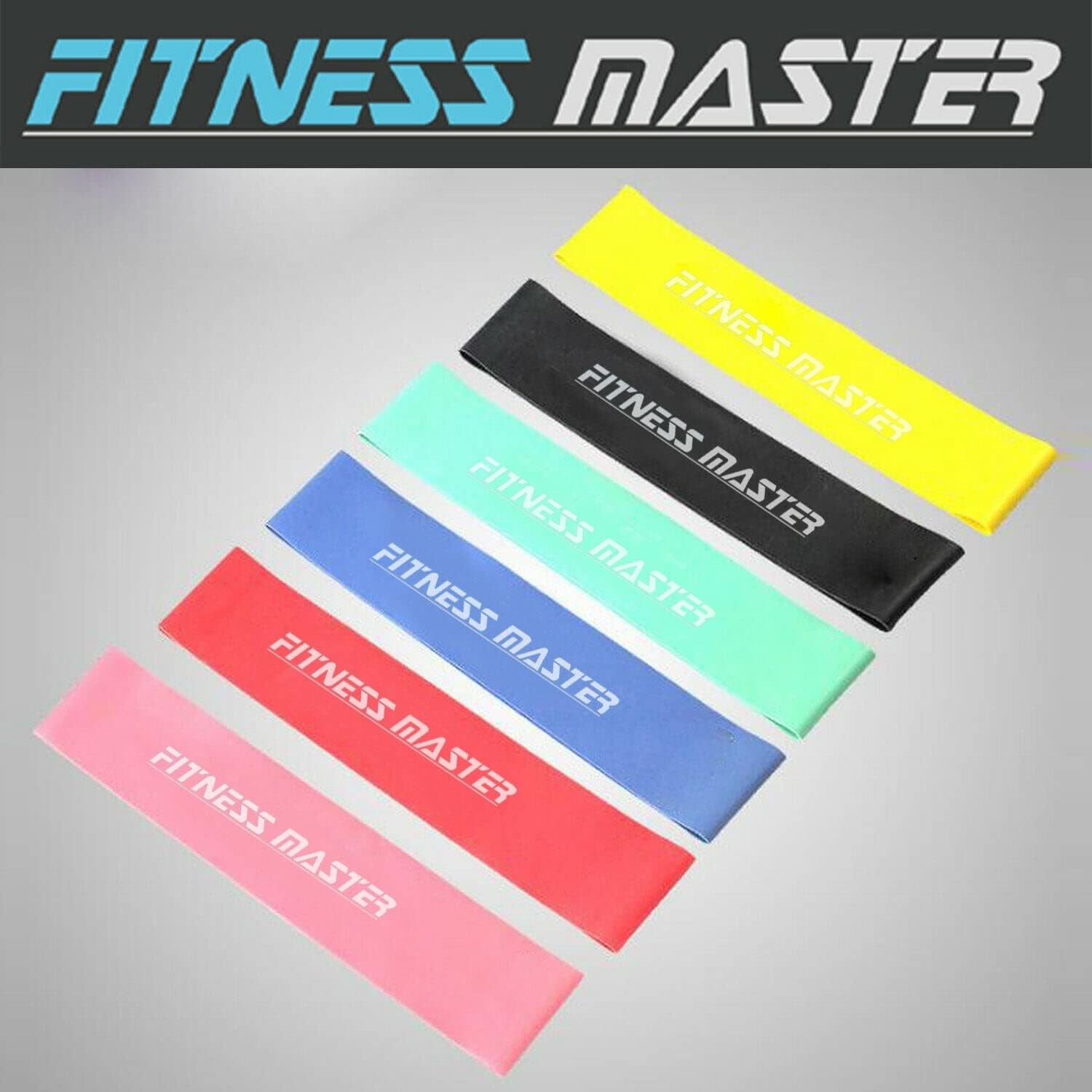6PCS Resistance Loop Bands Mini Band Exercise Crossfit Strength Fitness Gym Yoga